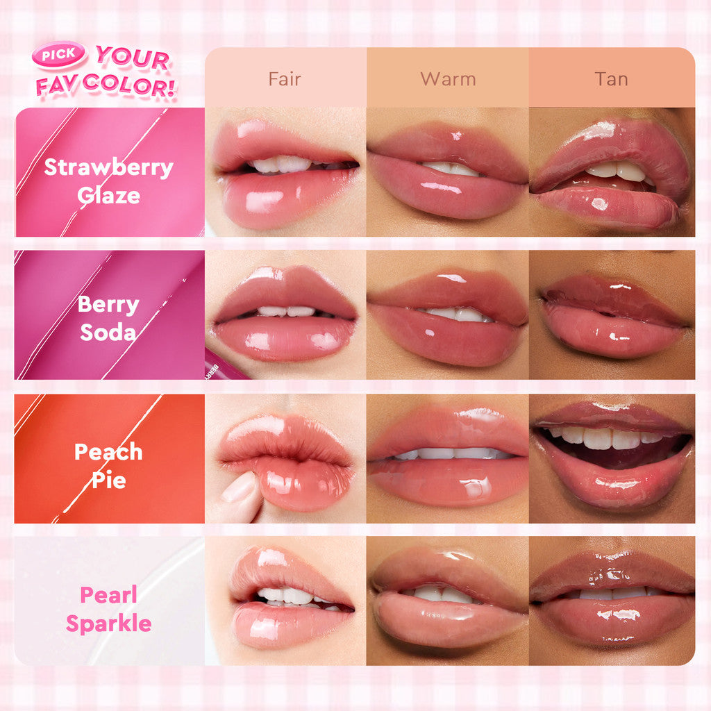 【NEW LAUNCH】Glad2Glow POUT CANDY Lip Serum lip balm lipgross lipstick lipmatte liptint makeup set