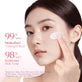 Glad2Glow Lychee Brightening Cream 30g Bright Up 3-IN-1 Facial Moisturizer Sunscreen Whitening Skincare Tone Up Cream